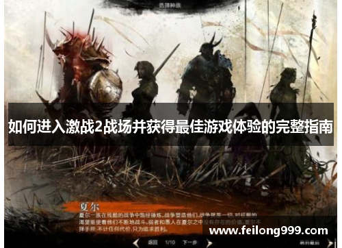 如何进入激战2战场并获得最佳游戏体验的完整指南