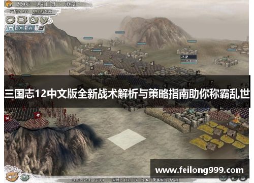 三国志12中文版全新战术解析与策略指南助你称霸乱世
